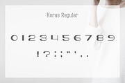 Koras Font, a Symbol Font by Alex Blogoodf (Thumbnail 5 of 8)