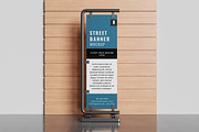 Street Banner Mockup, an Advertising Mockup by AndikaGraphic (Thumbnail 2 of 6)
