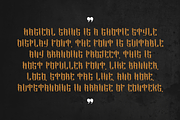 Magical Sains - Blackletter Font, a Blackletter Font by QR Design Studio (Thumbnail 2 of 7)