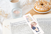 Book Lovers Clipart. Girls and Books, an Object Illustration by VerAna (Thumbnail 14 of 24)
