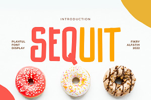 Sequit - Playful Font