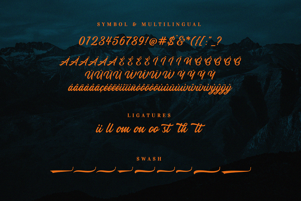 Bolgate - Script, a Script Font by ARSAVISUAL (Photo 11 of 12)