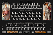 Zentras Typeface, a Blackletter Font by alit design (Thumbnail 15 of 17)