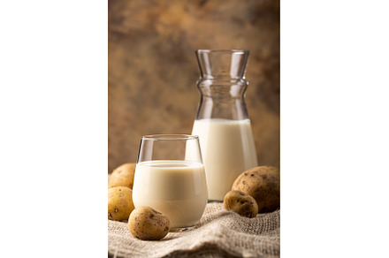 Potato milk alternative non dairy, a Food & Drink Photo by Iryna Melnyk Photography
