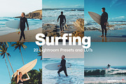 20 Surfing Lightroom Presets and LUT, a Preset Add-On by SparkleStock (Thumbnail 1 of 13)