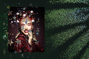 Shimmer Season: Holographic Tinsel, a Texture Graphic by Anzhelika (Thumbnail 4 of 11)