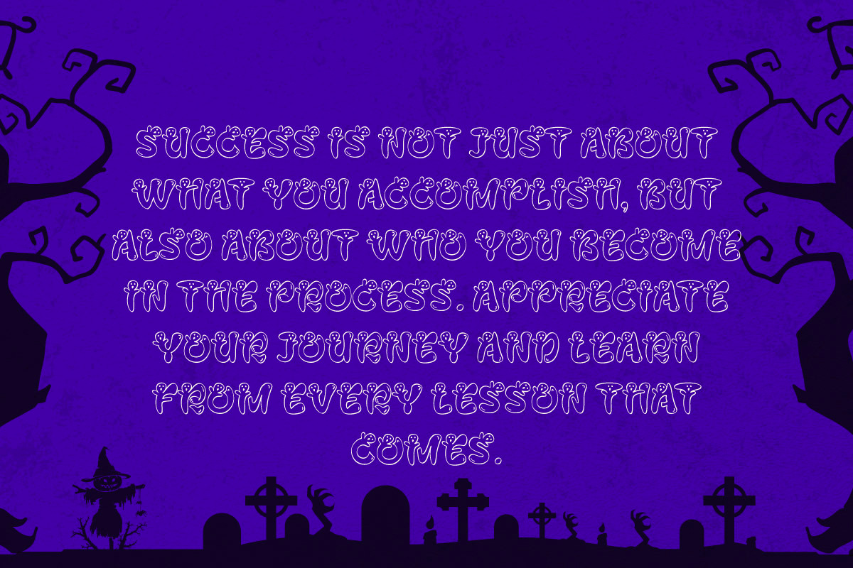 Xathi Keron - Halloweeen Font, a Font by trabaskriya (Photo 6 of 7)