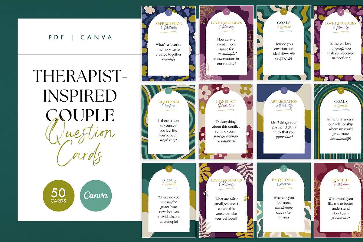 Therapist-Inspired Couples Cards