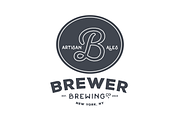 Brewery / Beer Logo I, Vintage, an Object Graphic by Onyx Templates (Thumbnail 2 of 2)
