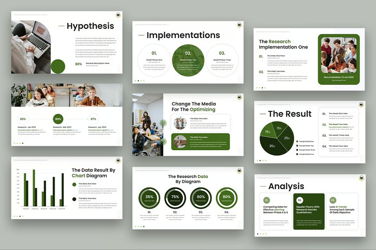 Rathesis  Thesis Academic Powerpoint, a Presentation Template by Fit-tee (Photo 4 of 5)