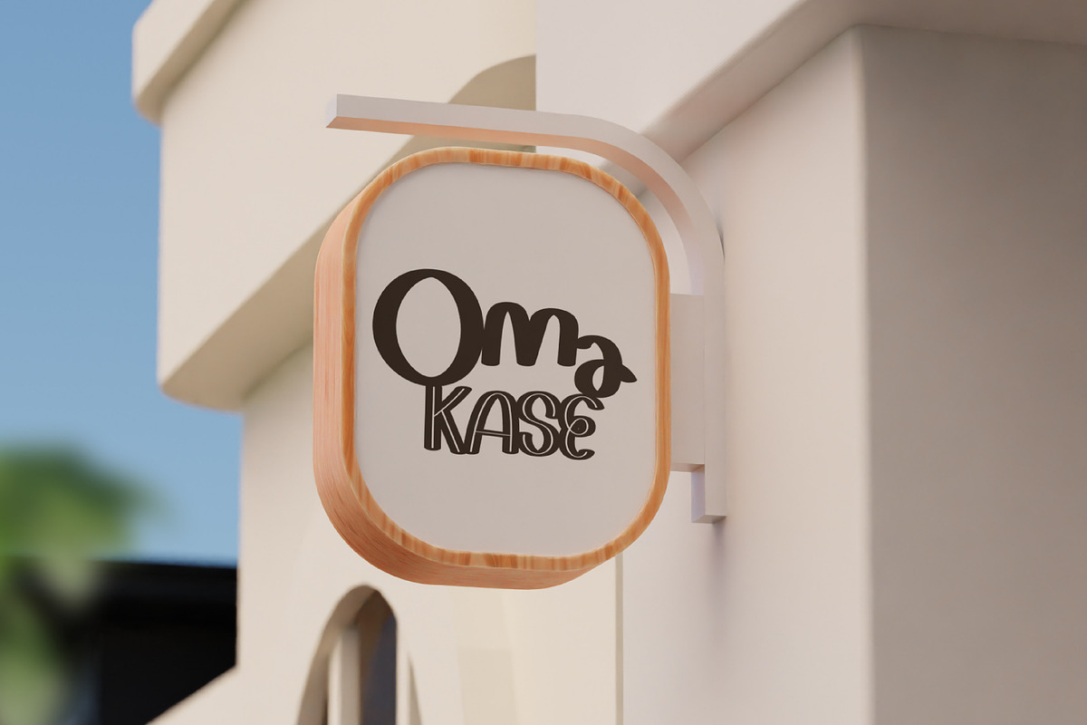 Omakase, a Handwritten Font by MTK Studio (Photo 8 of 8)