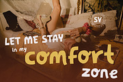 WoolenPlaid Autumn Cozy Playful Sans, a Sans Serif Font by Struvictory.art (Thumbnail 4 of 9)