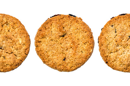 Three Milk Cookies with Raisin, a Background Photo by wr7 Media