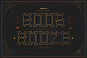 Bones Halloween Display Font, a Serif Font by infernostudio3 (Thumbnail 2 of 11)