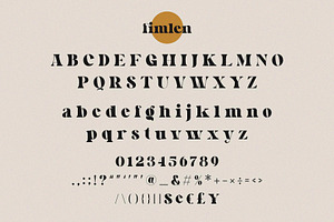 Fimlen - Display Serif