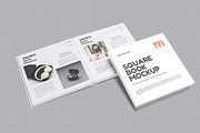 Square Book Mockup, a Books & Magazine Mockup by xavier_studio (Thumbnail 3 of 5)