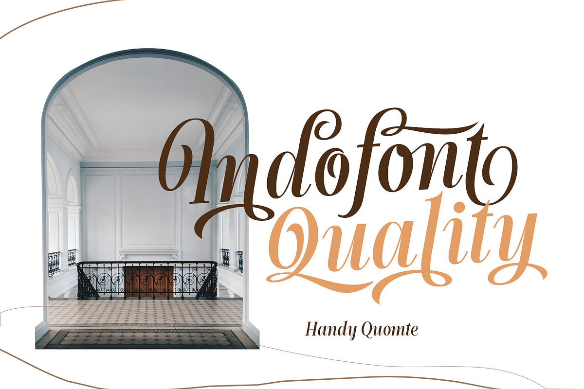 Handy Quomte, a Script Font by alit design (Photo 9 of 18)