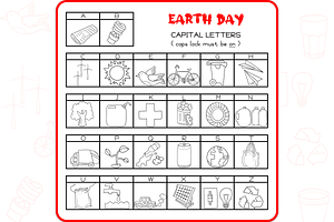 Earth Day Doodles - Dingbats Font