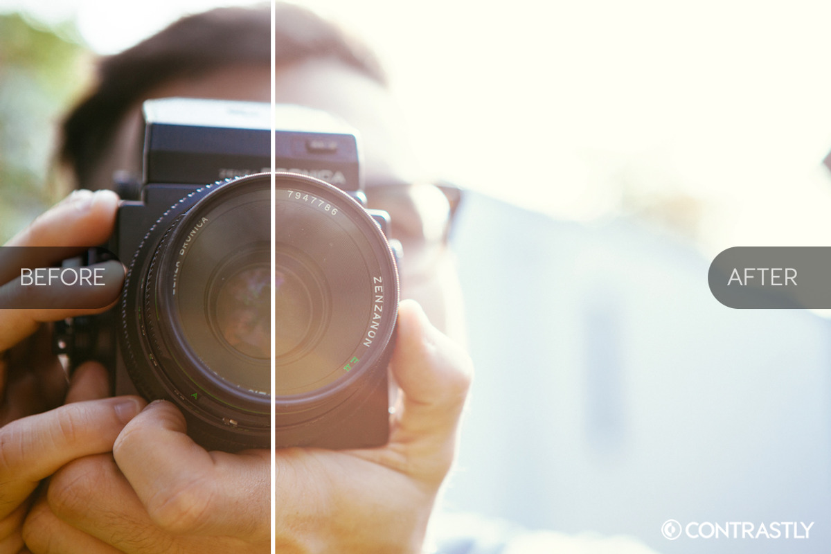 Matte & Faded Photoshop Actions preview 7