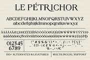 LE PÉTRICHOR Modern Elegant Serif, a Serif Font by The Gelato Type (Thumbnail 2 of 11)