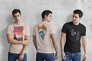 Isolated T-Shirt Mock-Up, a Shirt Mockup by PSD Market (Thumbnail 3 of 6)