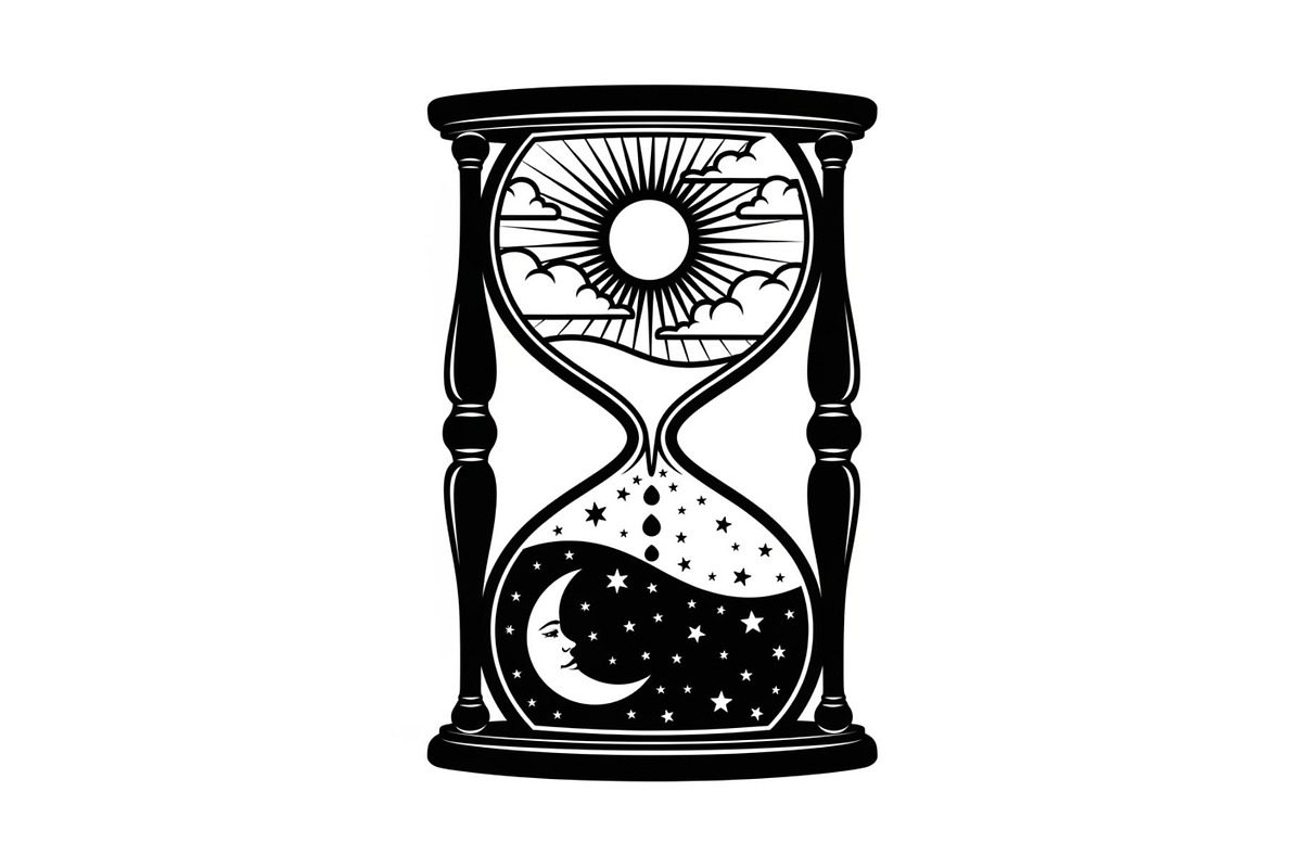 Celestial Sun Moon Hourglass Bundle, an Illustration by Gaye Art (Photo 26 of 31)