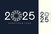 2025 Happy New Year design vector., a Branding & Logo Template by BARONSTD (Thumbnail 2 of 3)