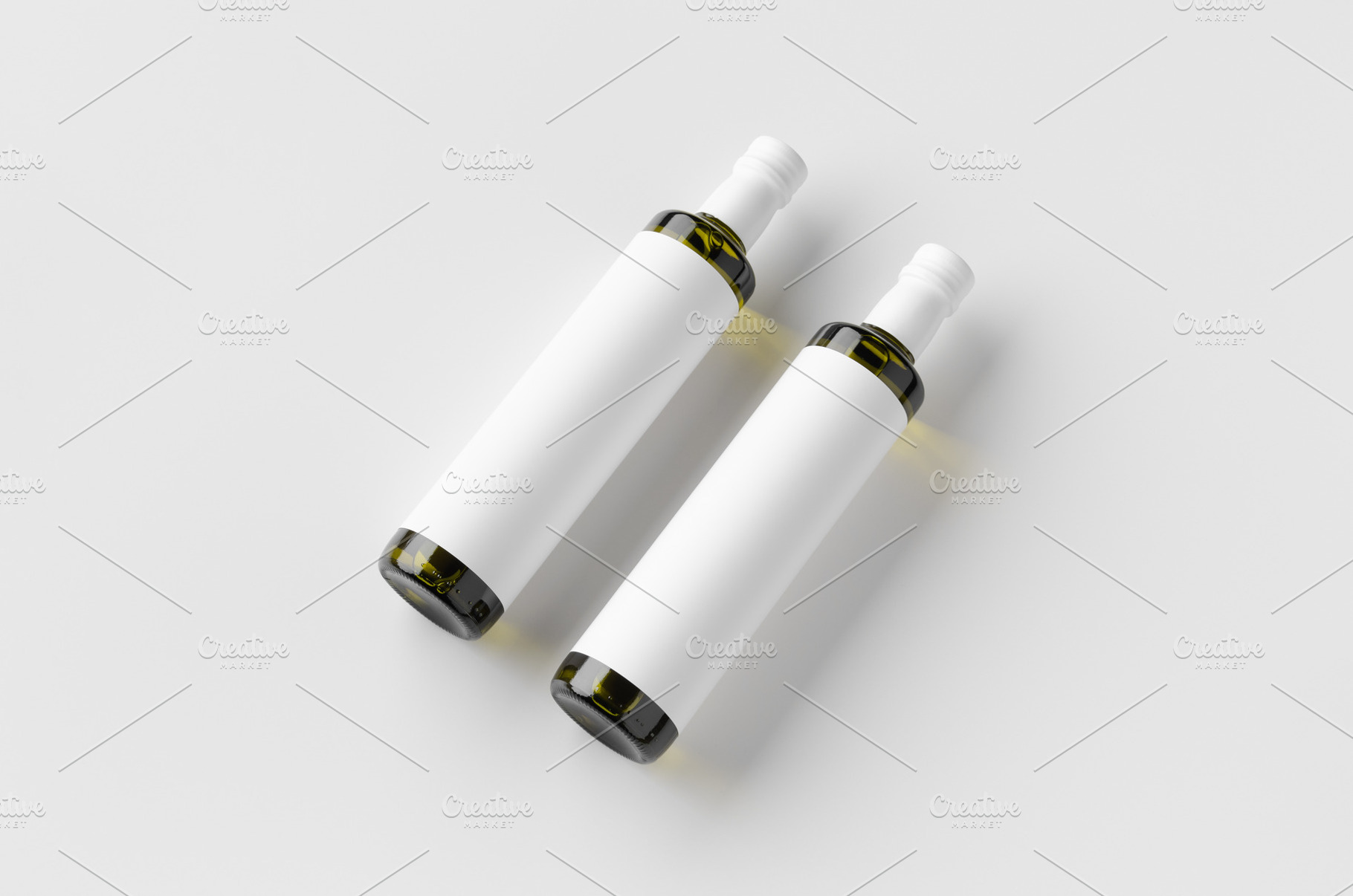 Olive oil bottle mockup, JPEG, a Food & Drink Photo by Shablon