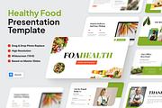 Foahealt - Healthy Food Keynote, a Templates & Theme by SquidPixey (Thumbnail 1 of 6)