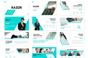 Razor - Google Slide Template