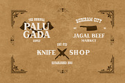 Ethdago - Vintage Classic Font, a Serif Font by Drizy (Thumbnail 2 of 9)