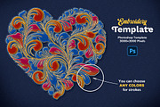 Embroidery Photoshop Mockups, a Product Mockup by Andrew Skoch Design (Thumbnail 2 of 6)