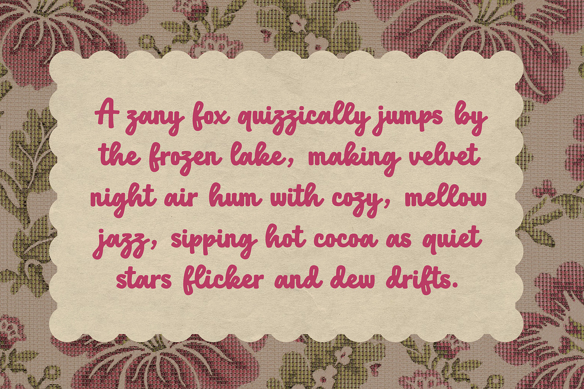 Chill Whisper - Fun Script Font, a Font by Subectype Studio (Photo 8 of 10)