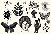 Mystic symbols & signs, a Decorative Illustration by lenlis (Thumbnail 3 of 14)