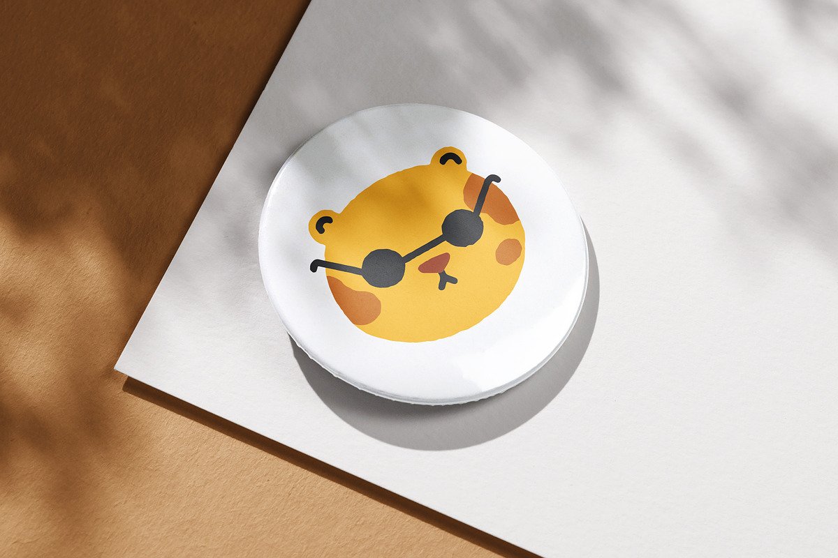 Happy, funny animal heads, comic set, an Animal Illustration by Good Studio (Photo 8 of 9)