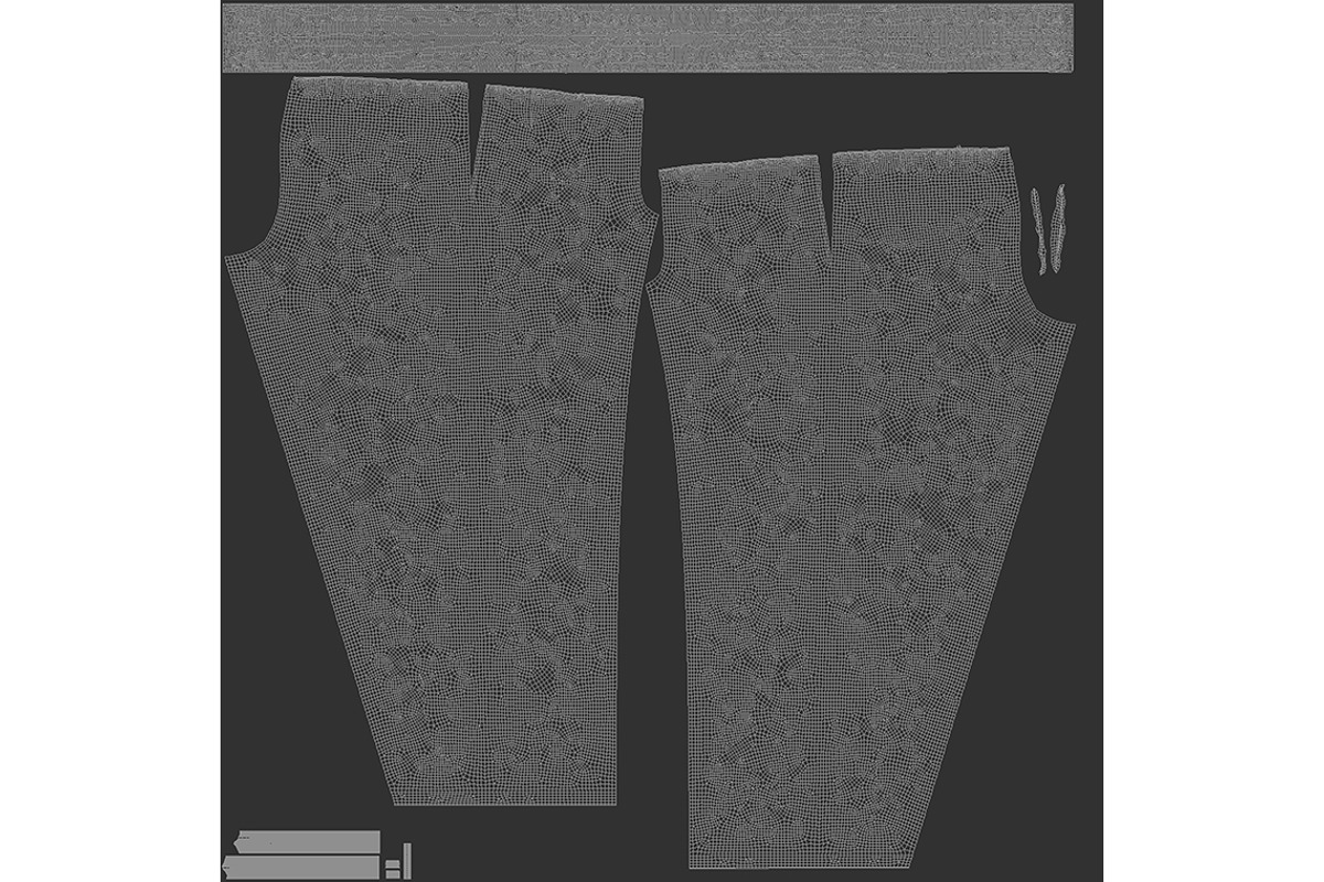 White Sport Soccer Shorts 3D Model, an Object 3D Model by rebrandy (Photo 6 of 9)