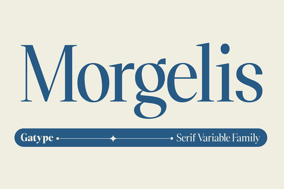 Morgelis, a Serif Font by Gatype (Photo 1 of 15)