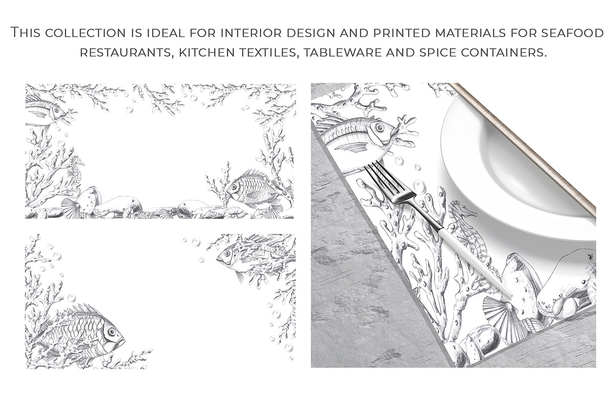 Underwater world, pencil graphics, an Animal Illustration by SvetLana (Photo 8 of 15)
