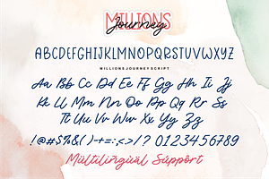 Millions Journey Font