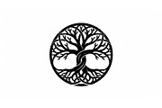 Sacred Tree of Life Vector Bundle, an Illustration by Designs_River (Thumbnail 18 of 51)