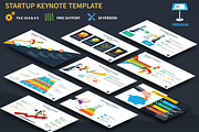 Startup Keynote Presentation, a Presentation Template by UniqueStudio (Thumbnail 1 of 10)