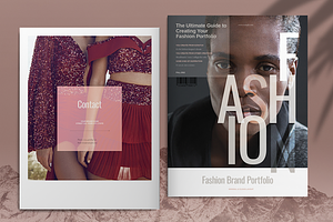 Fashion Brand Portfolio Template