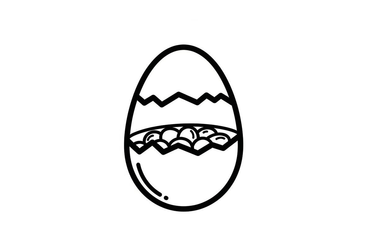 50 Easter Bunny Egg Icon Bundle, an Illustration by Artivon (Photo 7 of 51)