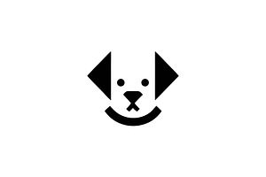 Happy dog modern mascot logo, a Branding & Logo Template by Vectorium Studio