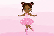 Vector African American Ballerina, an Illustration by TheCreativeMill (Thumbnail 4 of 5)