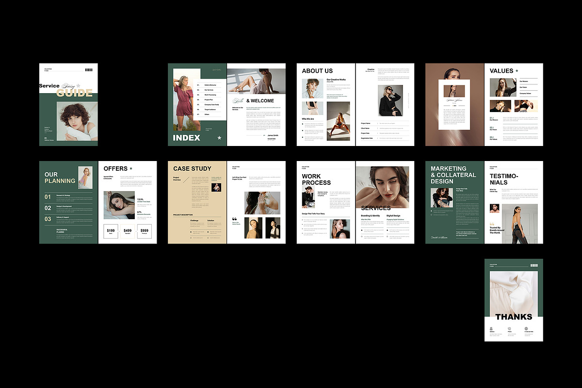 Services & Pricing Guide CANVA, a Brochure Template by StyleArt (Photo 10 of 10)