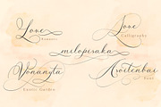 Asoigeboy Calligraphy, a Script Font by Fontcastle (Thumbnail 9 of 10)