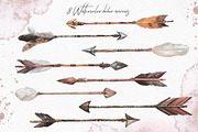 Watercolor Boho Floral Unicorn Set, a Decorative Illustration by Veris Studio (Thumbnail 8 of 15)