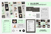 Wellness Lifestyle Brand Starter Kit, a Branding & Logo Template by Hell Yeah Designs (Thumbnail 9 of 20)