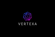 Vertexa Abstract AI & Geometric logo, a Branding & Logo Template by arhabib (Thumbnail 4 of 9)